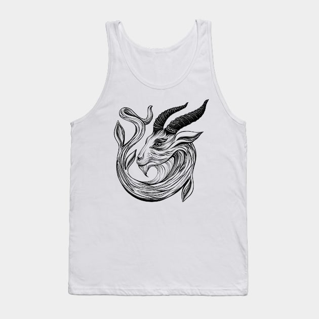 Capricorn Tank Top by PostOk